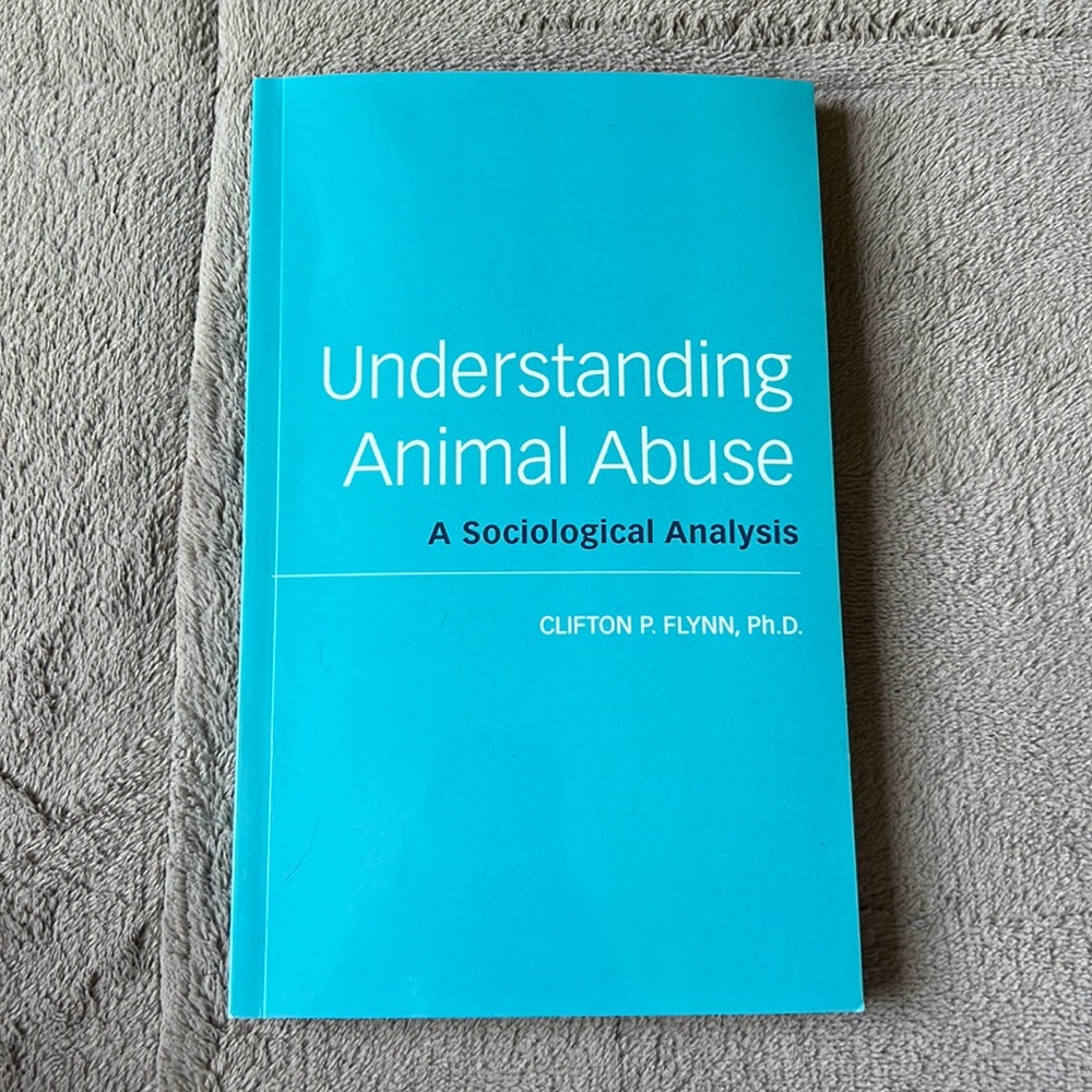 Understanding animal abuse book